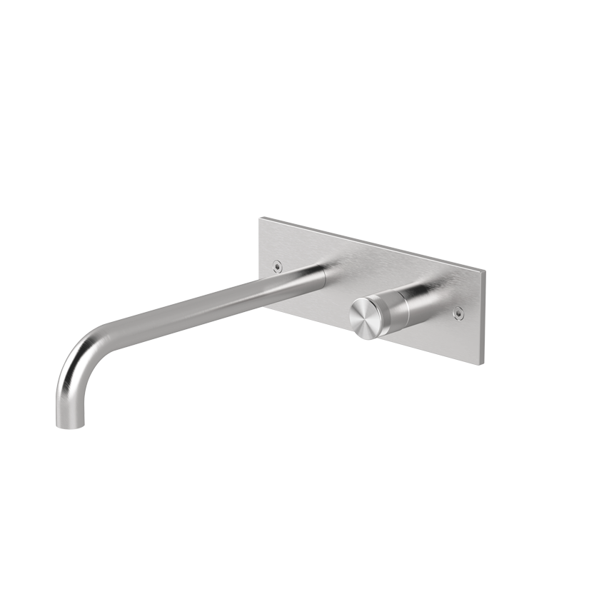 Miscelatore lavabo a muro