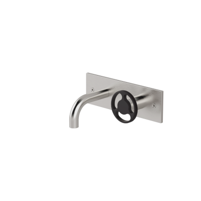 Miscelatore lavabo a muro