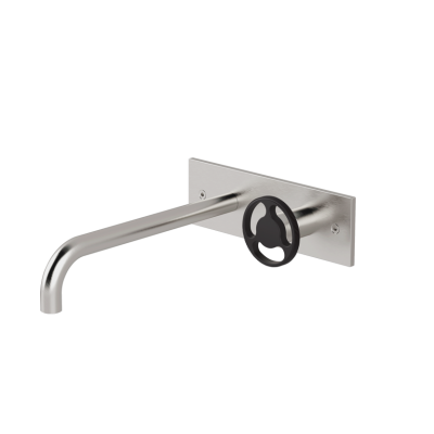 Miscelatore lavabo a muro