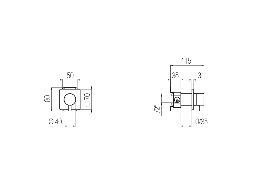 2-way diverter