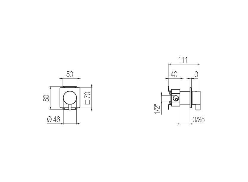 3-way diverter