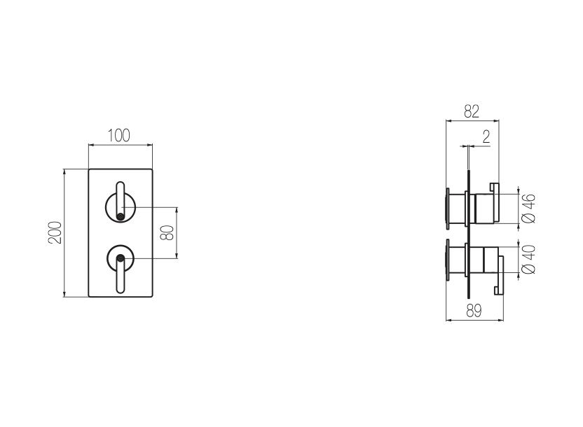  Shower mixer with integrated 3-way diverter