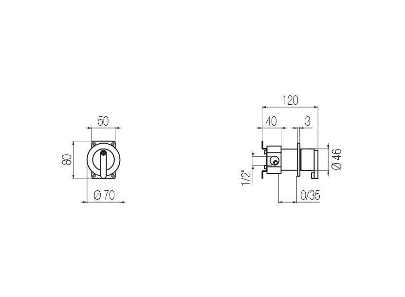  3-way diverter