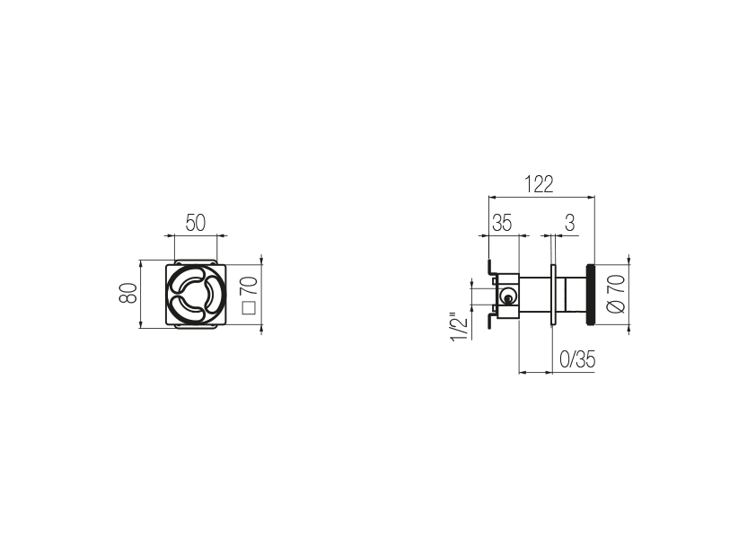  2-way diverter