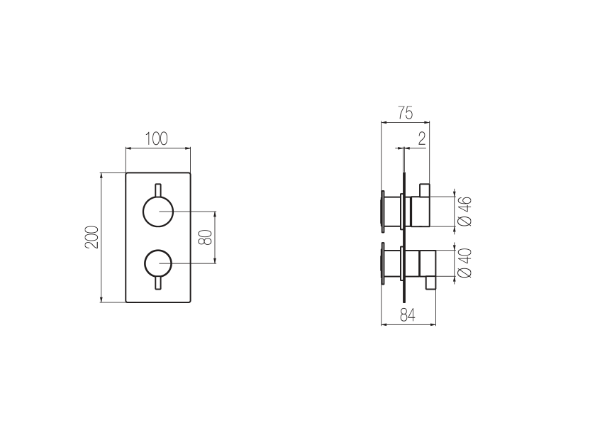  Shower mixer with integrated 3-way diverter