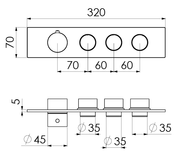 Edo 3-way