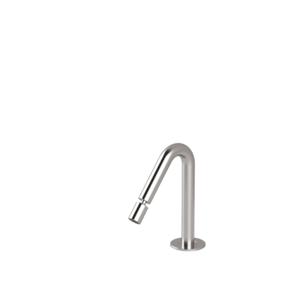 Deck-mounted bidet spout 