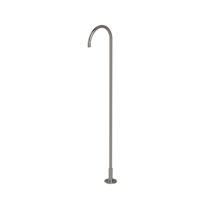 Free-standing basin spout 