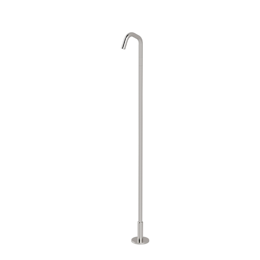 Free-standing basin spout