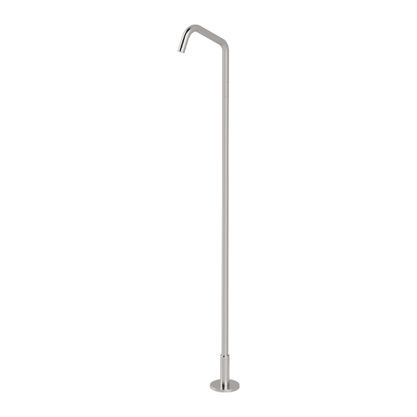 Free-standing basin spout