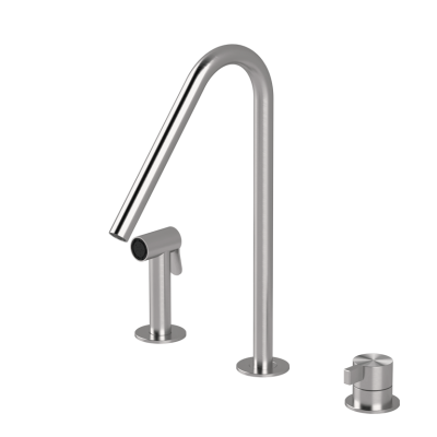 Toox 3-hole sink mixer