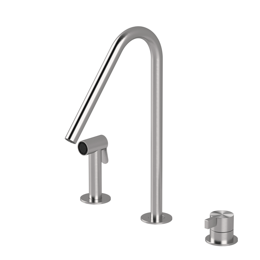 Toox 3-hole sink mixer