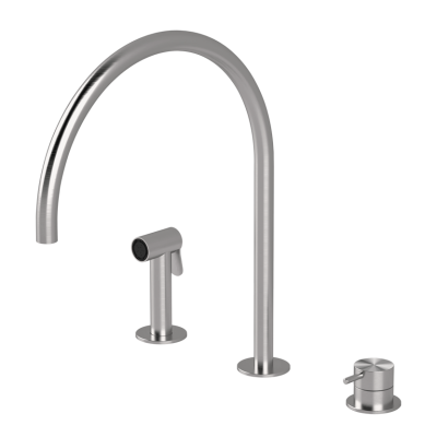 Toki 3-hole sink mixer