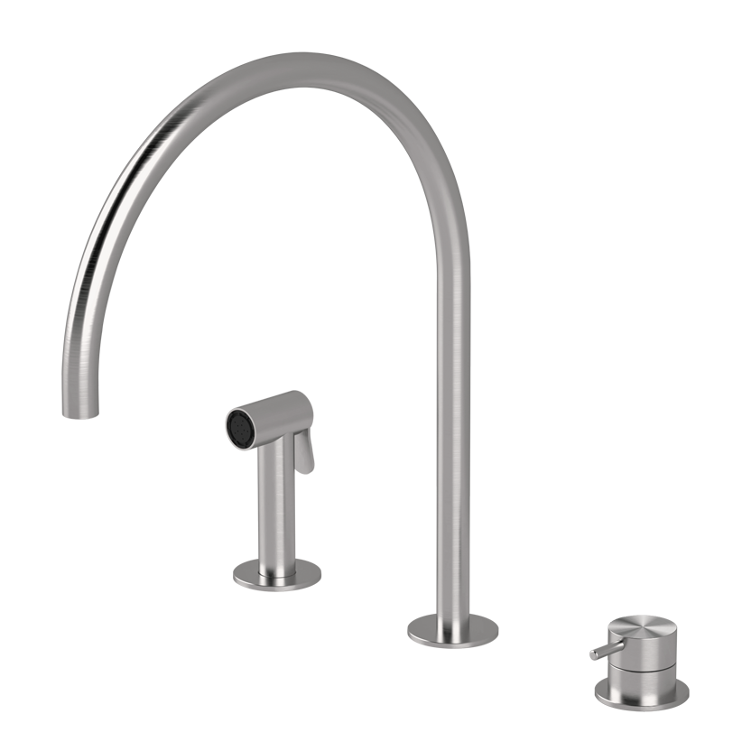 Toki 3-hole sink mixer