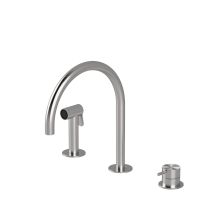 Toki 3-hole sink mixer