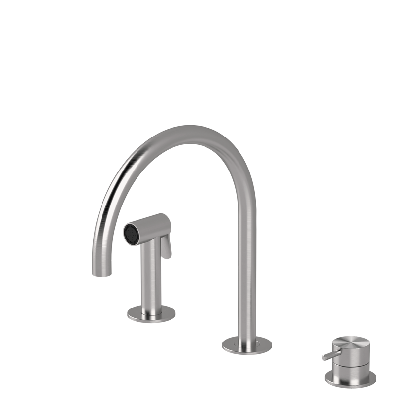 Toki 3-hole sink mixer