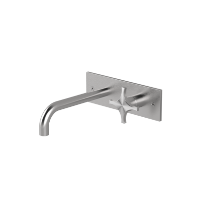 Wall-mounted basin mixer 