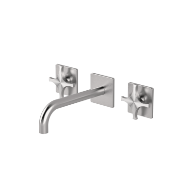 Wall-mounted basin tap