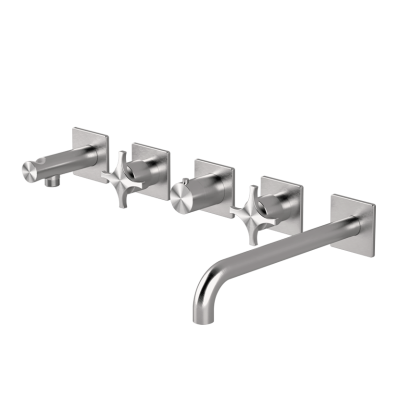 Horizontales Thermostat-Wannenset mit hohem Durchfluss