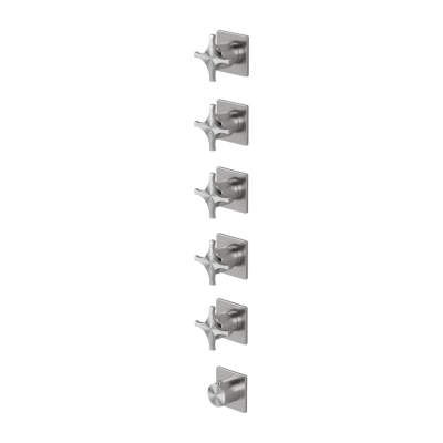 Thermostat-Brausearmatur mit 5-Wege-Ventil