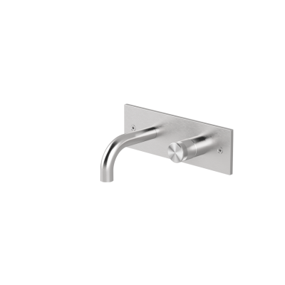 Wall-mounted basin mixer
