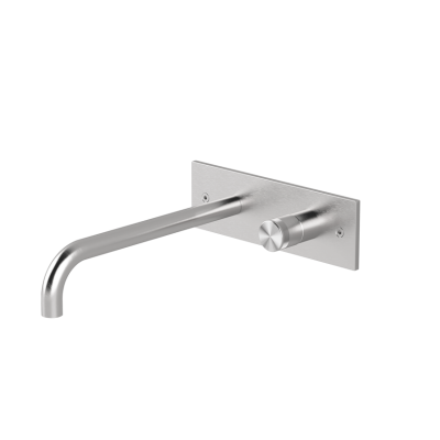 Wall-mounted basin mixer