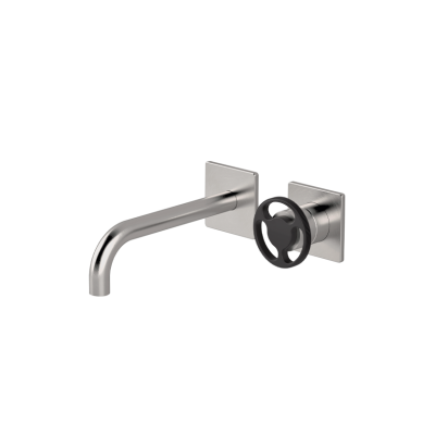  Wall-mounted basin mixer