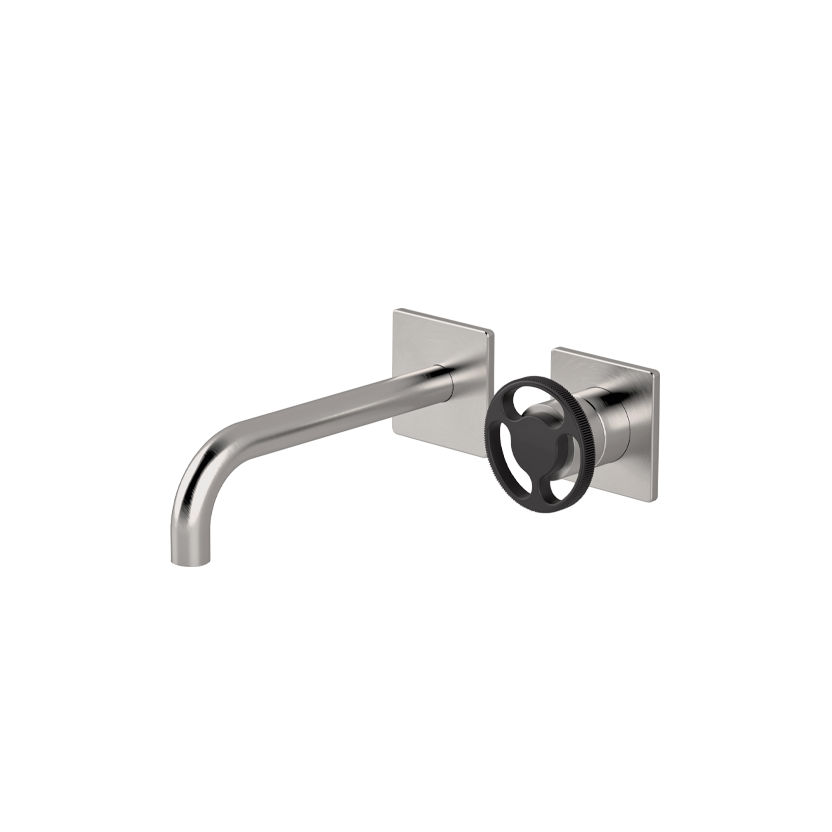  Wall-mounted basin mixer