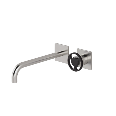  Wall-mounted basin mixer