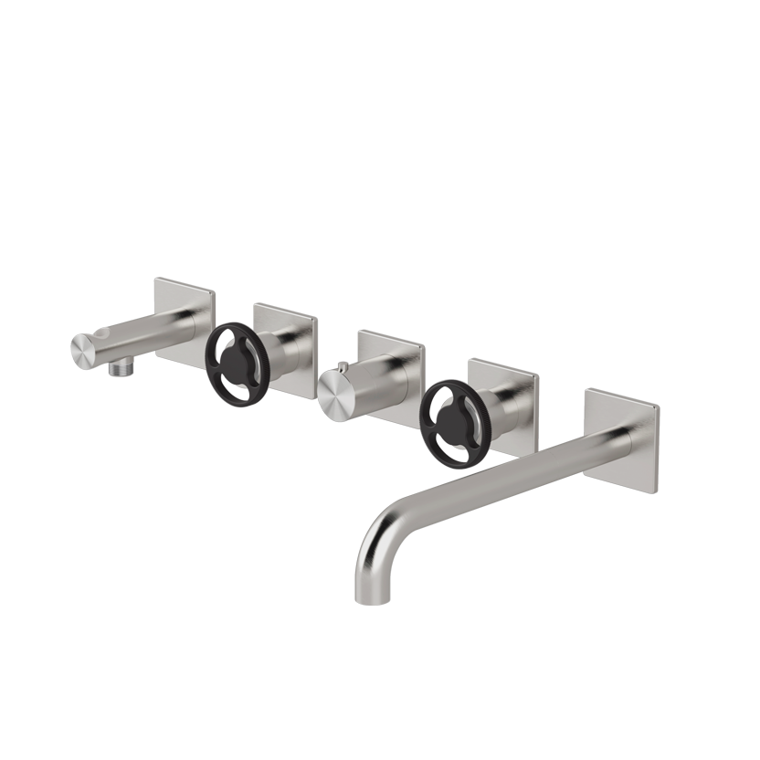 Horizontales Thermostat-Wannenset mit hohem Durchfluss