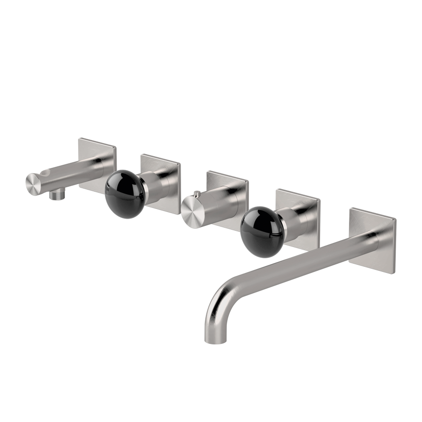 Horizontales Thermostat-Wannenset mit hohem Durchfluss