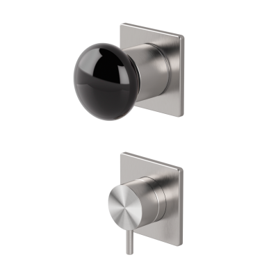 Shower mixer with integrated 3-way diverter 