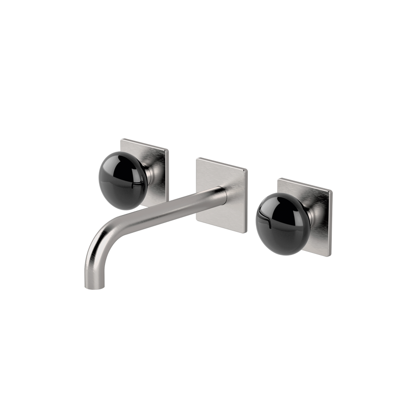 Wall-mounted basin tap