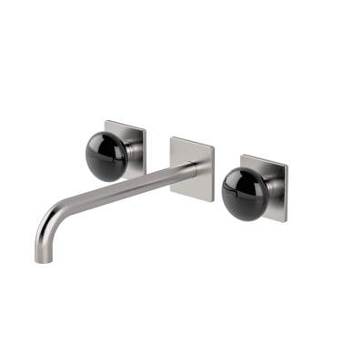 Wall-mounted basin tap