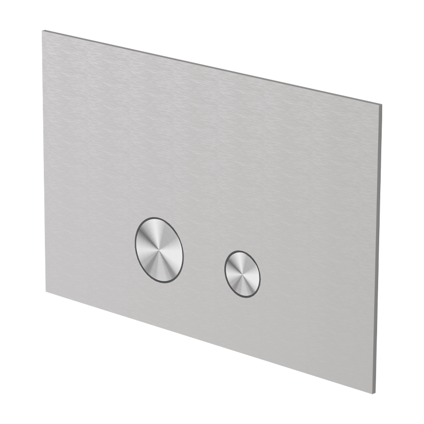 Wc flush plate