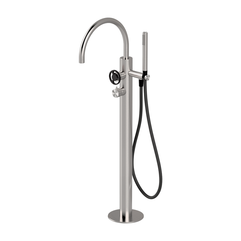  Free-standing bath mixer