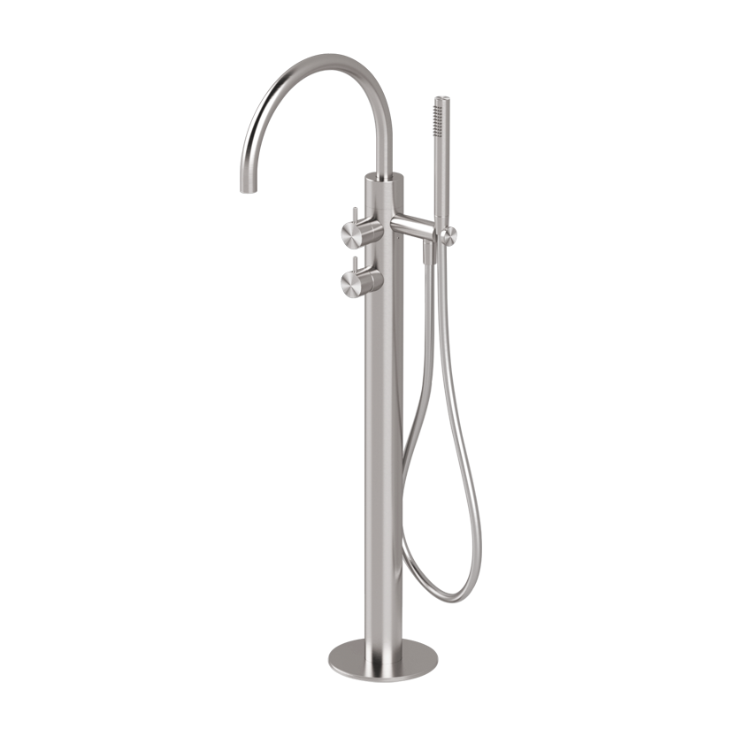  Free-standing bath mixer