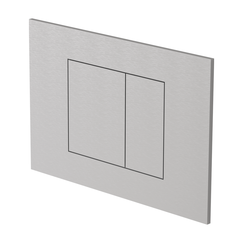 Wc flush plate