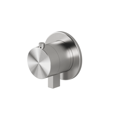 Wall-mounted thermostatic mixer