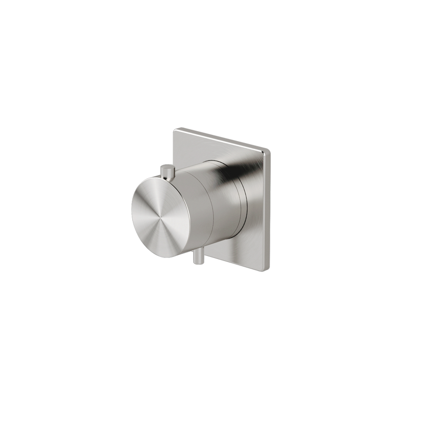 Wall-mounted thermostatic mixer