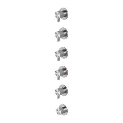 Thermostatic mixer with 5 manifolds 