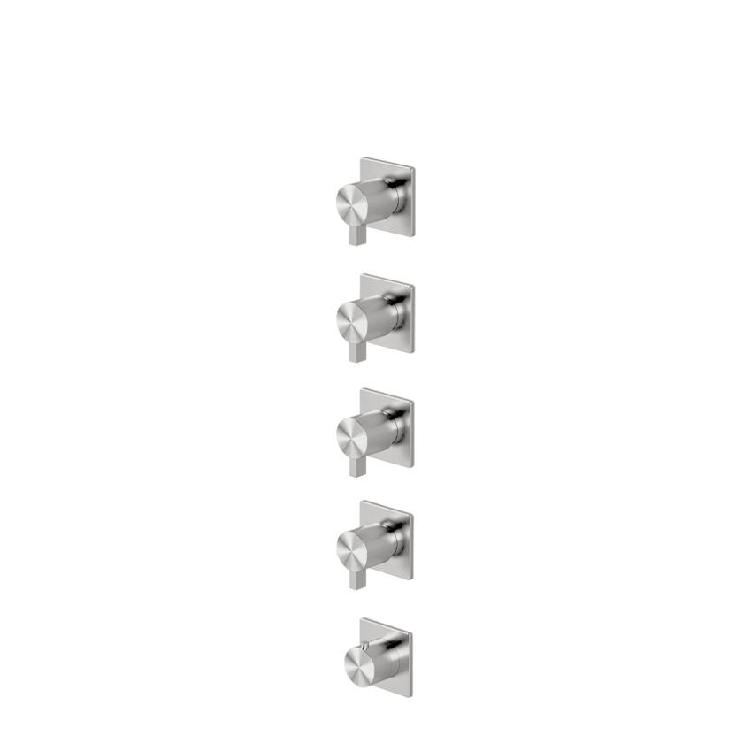 Thermostat-Brausearmatur mit 4-Wege-Ventil