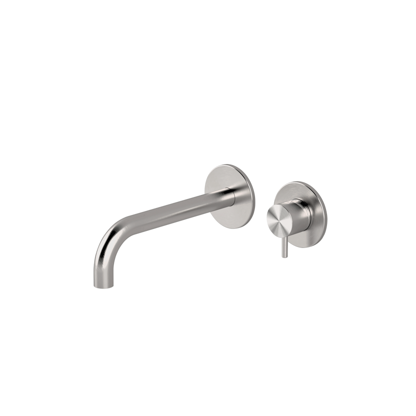 Wall-mounted basin mixer