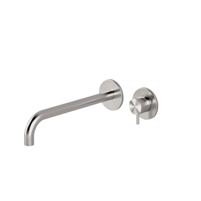 Wall-mounted basin mixer