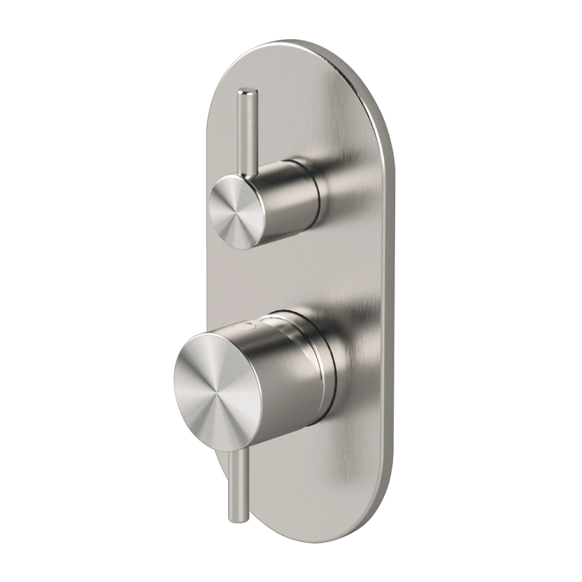 Shower mixer with integrated 3-way diverter