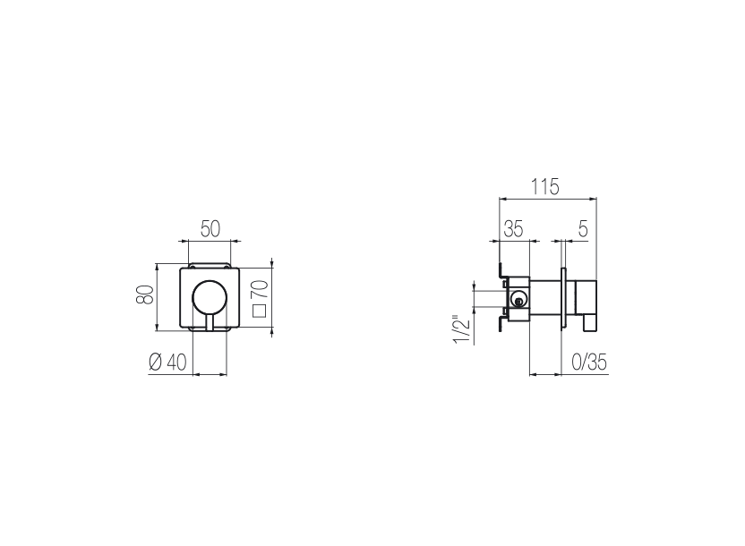 2-way diverter