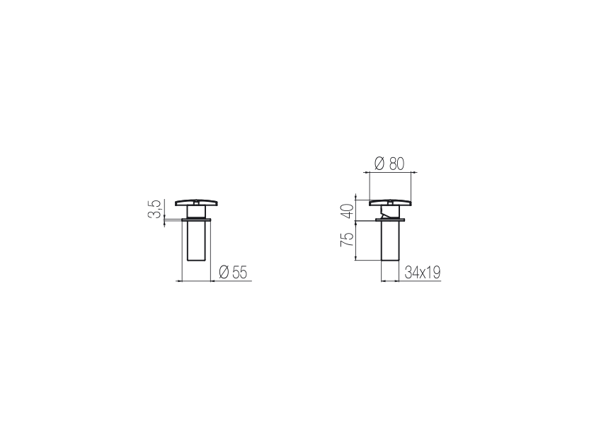 Deck-mounted mixer