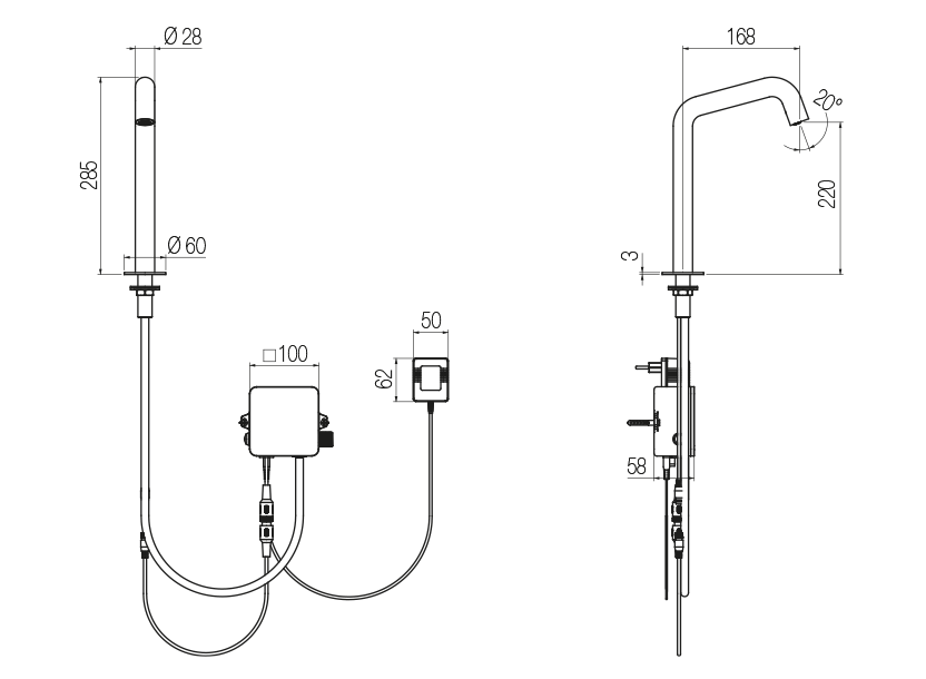 Dex sensor system