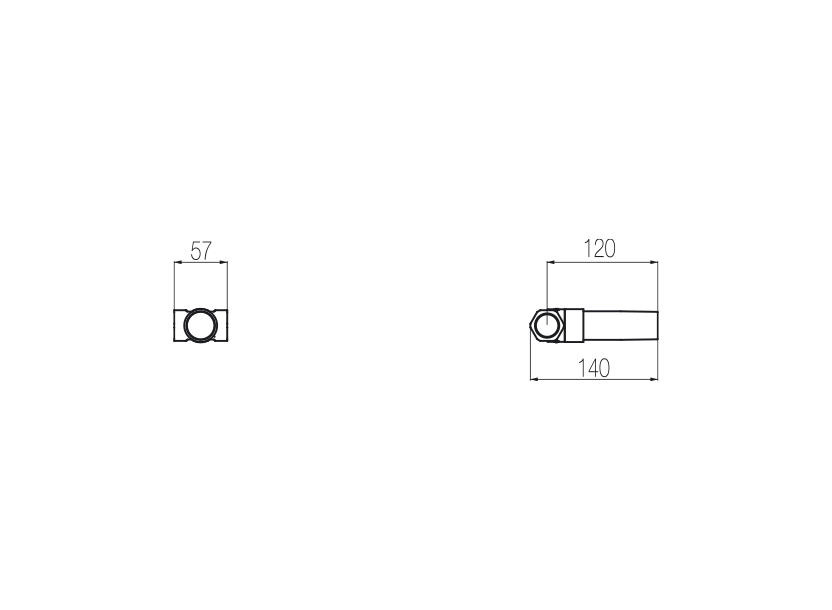 Stop valve built-in part