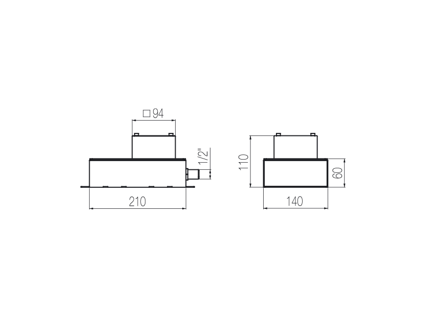 Floor-standing bath built-in part